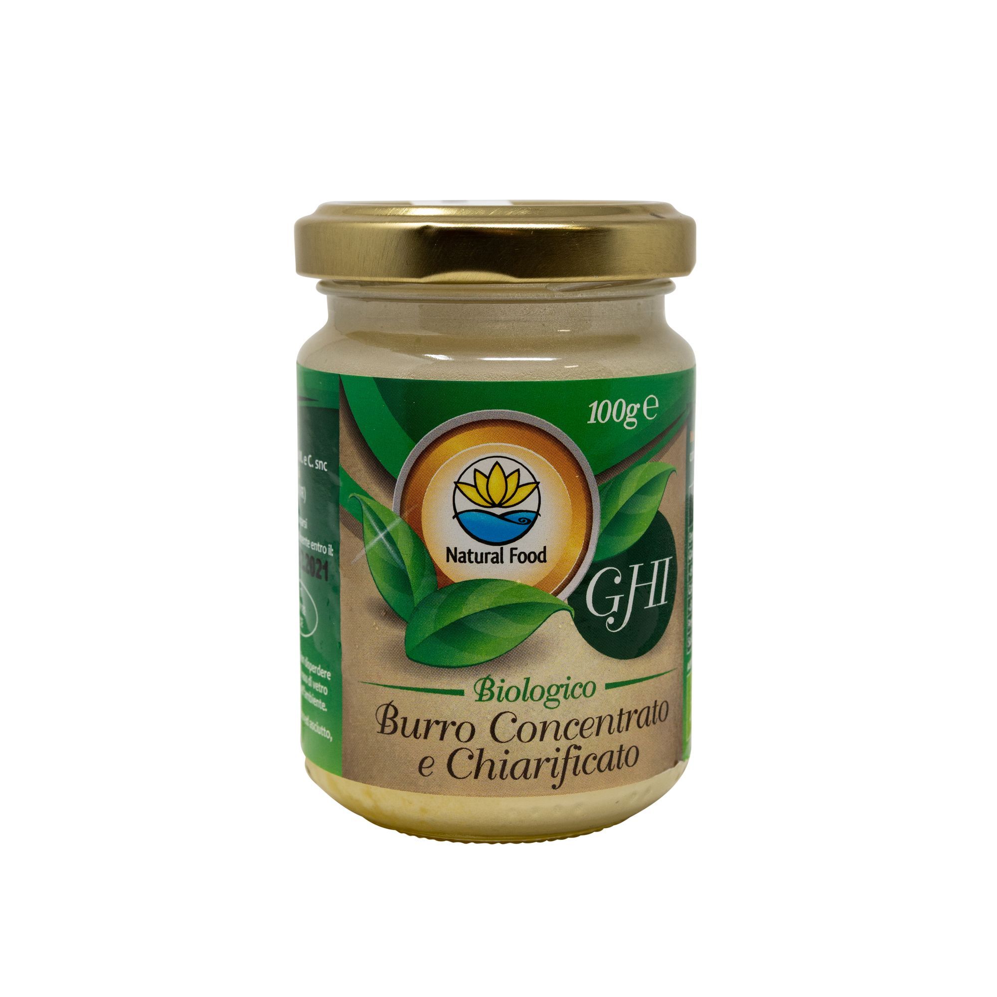 Burro ghi concentrato e chiarificato bio 100g